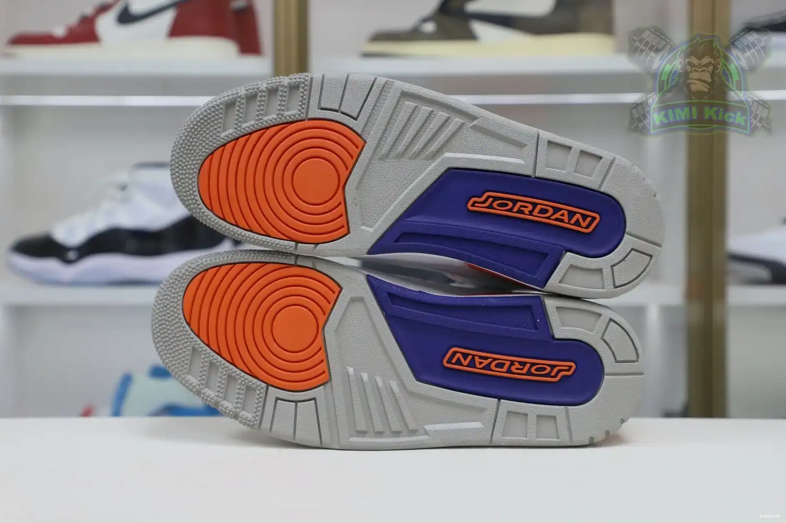JORDAN 'KNICKS' AIR 3 Kimikick RETRO 0528